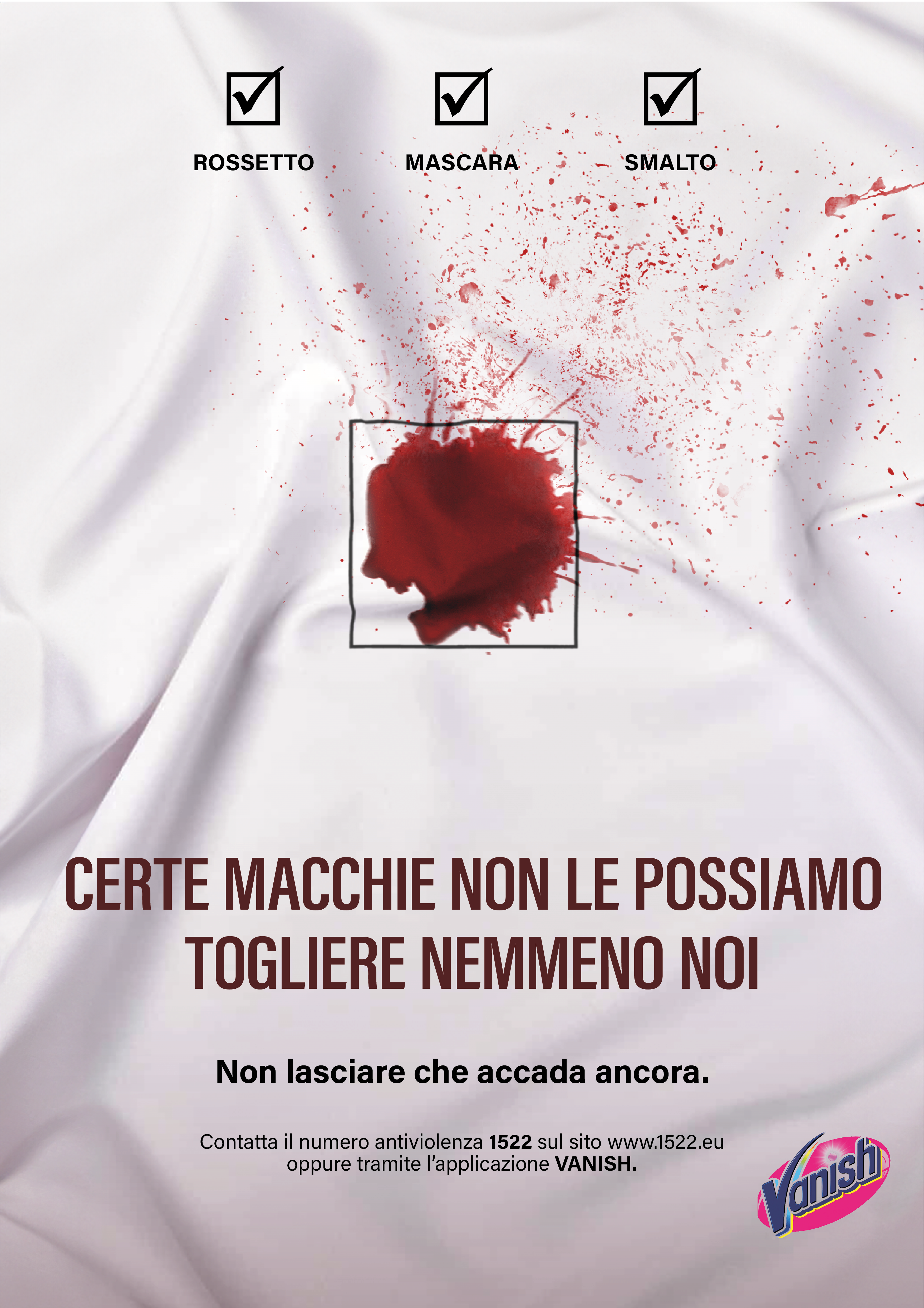 Smacchiatore Vanish Manifesto